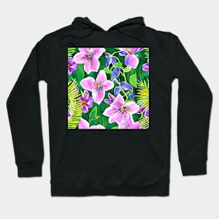 Clematis garden Hoodie